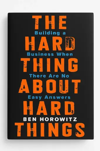 The Hard Thing About Hard Things